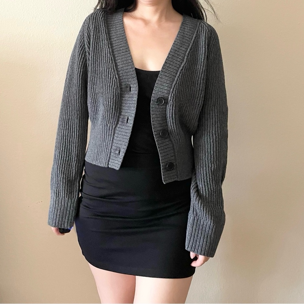One Grey Day Sutton Chainette Cardigan - Picture 7 of 8